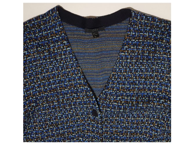 Cos Wollstrickjacke mehrfarbig Mehrfarben - Ansicht 4