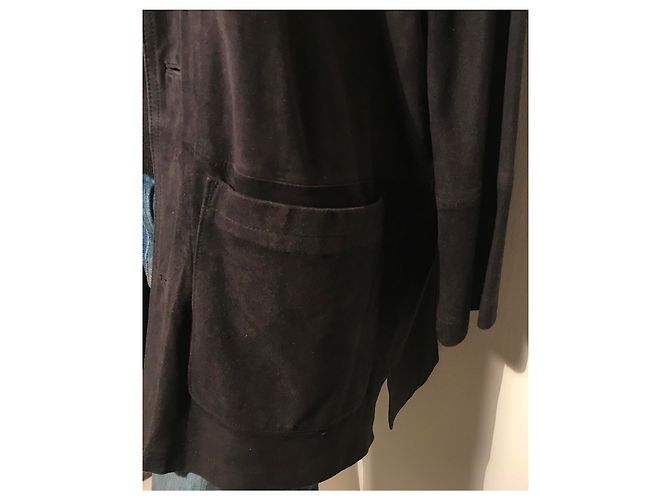 Autre Marque Giacca camicia Pioneer in camoscio blu notte Blu scuro - vista 12