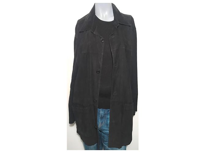 Autre Marque Giacca camicia Pioneer in camoscio blu notte Blu scuro - vista 2