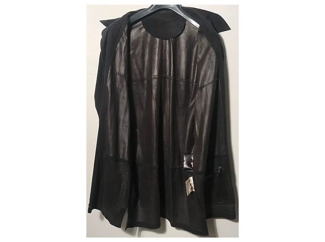 Autre Marque Giacca camicia Pioneer in camoscio blu notte Blu scuro - vista 7