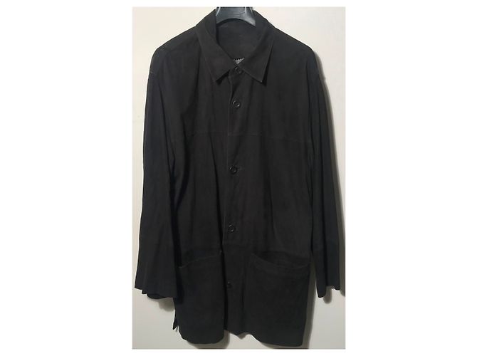 Autre Marque Giacca camicia Pioneer in camoscio blu notte Blu scuro - vista 8