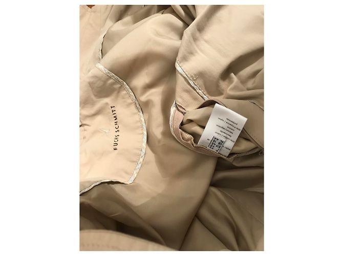 Autre Marque Gabardina de gabardina de algodón Fuchs Schmitt Beige - vista 11