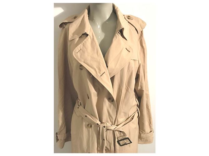 Autre Marque Gabardina de gabardina de algodón Fuchs Schmitt Beige - vista 9