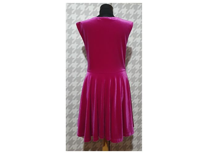 Autre Marque Minkpink Samtkleid Rosa - Ansicht 3