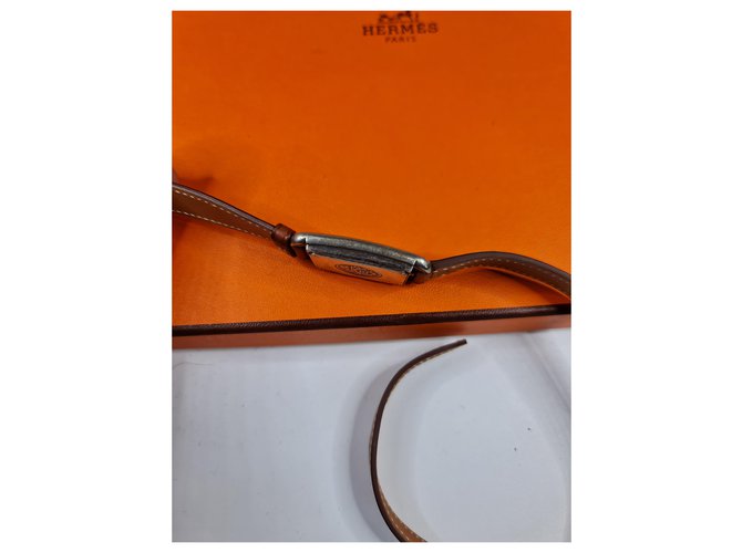 Hermès Nantucket Guarda Cape Cod foderato Tour Marrone chiaro - vista 5