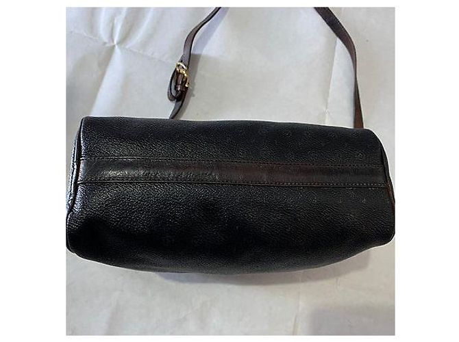 Bolso bandolera Pollini de piel negro - vista 3