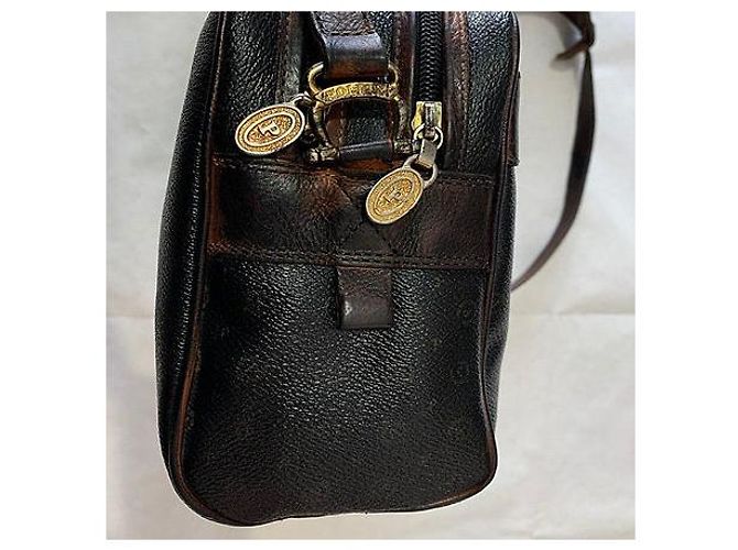 Bolso bandolera Pollini de piel negro - vista 5