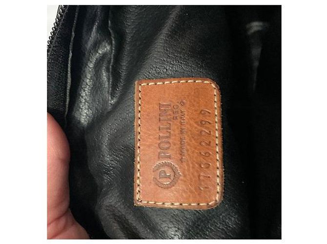 Bolso bandolera Pollini de piel negro - vista 6
