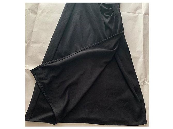 Vestido negro Ralph Lauren de rayón XS - vista 3