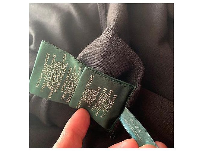 Vestido negro Ralph Lauren de rayón XS - vista 5