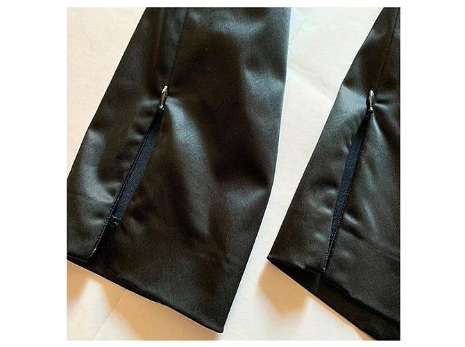 Dolce & Gabbana Schwarze Polyamid Hose Grösse 40 IT - Ansicht 7