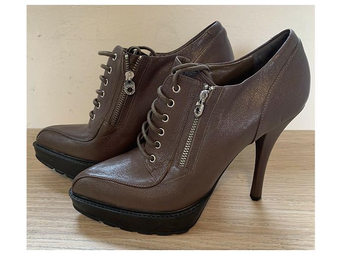 Botines Bally Fantila Castaño Gris pardo - vista 3