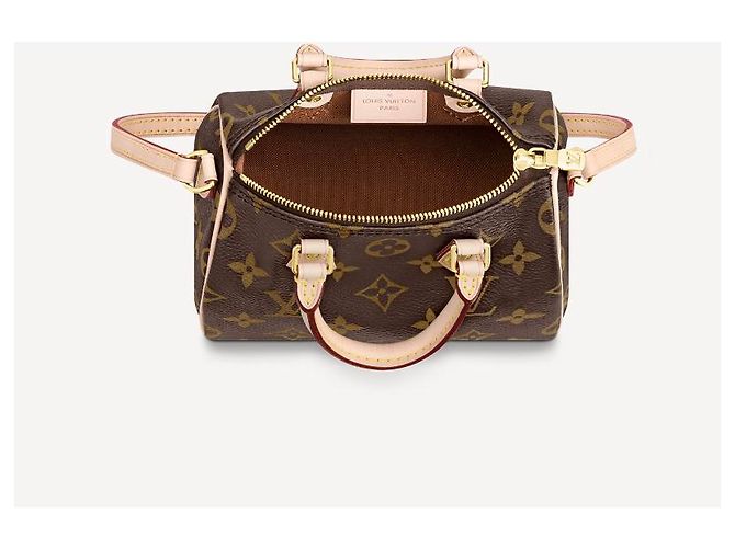 Louis Vuitton LV Speedy Nano nouveau Marron - vue 3