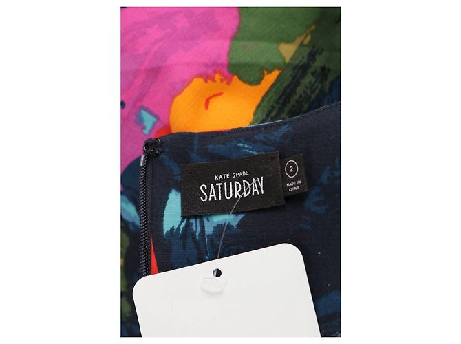 Abito multicolore Kate Spade in cotone - vista 3