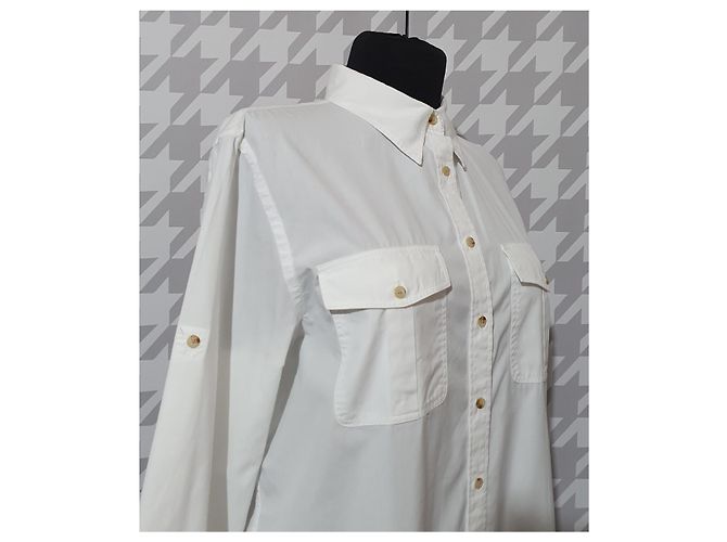Camisa Ralph Lauren de algodón blanca Blanco - vista 2
