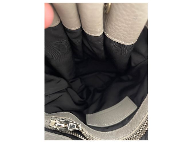 Alexander Wang Diego Ledertasche Grau - Ansicht 3
