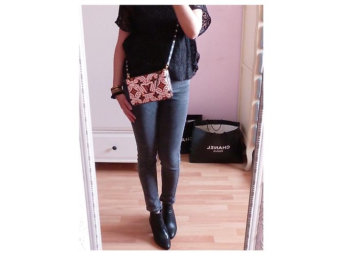 Pochette in edizione limitata con zip foderata LOUIS VUITTON Multicolore - vista 11