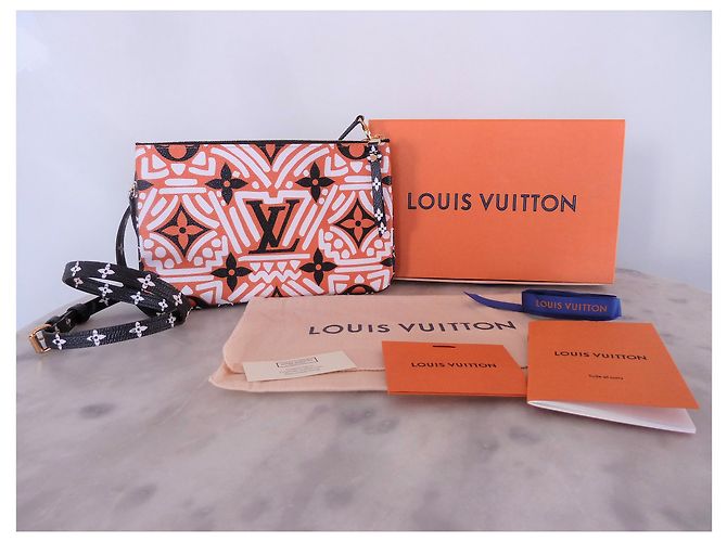 Pochette in edizione limitata con zip foderata LOUIS VUITTON Multicolore - vista 2
