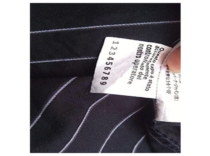 Camicia Dolce & Gabbana in cotone nero a righe - vista 5