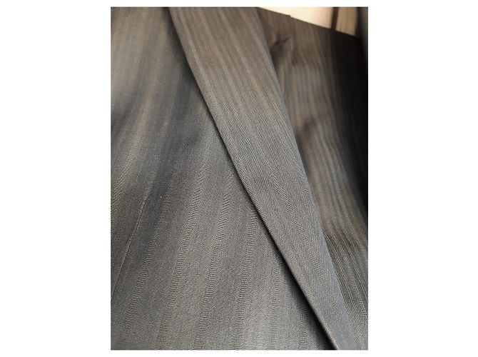 Completo Hugo Boss Nero Marrone Lana Taglia 48 Marrone scuro - vista 2
