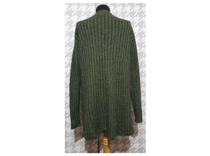 Filippa K Strickjacke aus Mohair in Grün - Ansicht 3