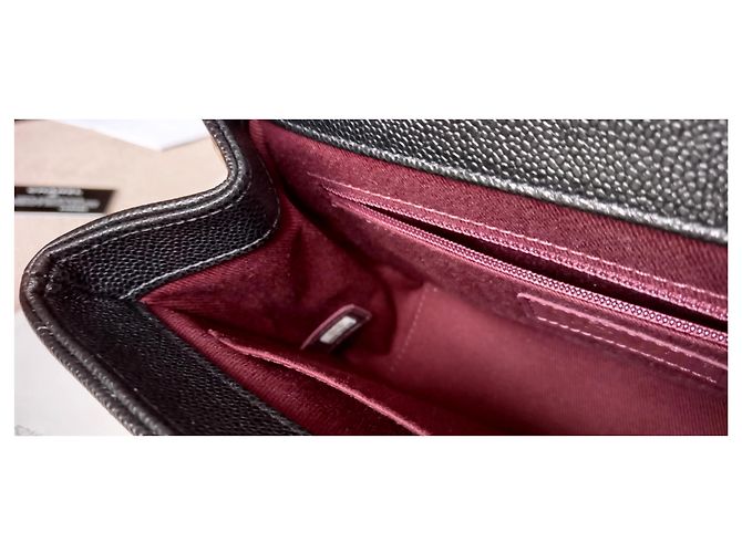 Timeless Chanel Borsa piccola con patta con manico Nero - vista 10