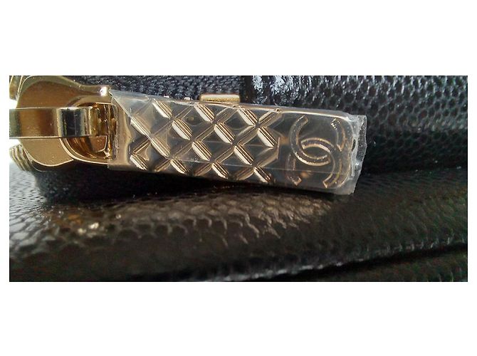 Timeless Chanel Borsa piccola con patta con manico Nero - vista 15