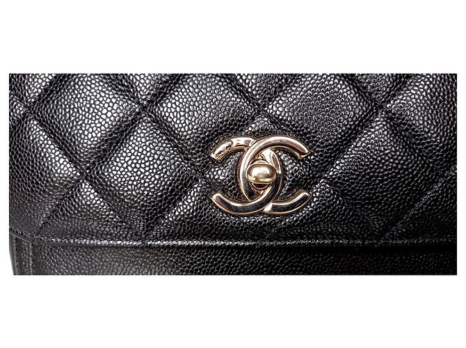 Timeless Chanel Borsa piccola con patta con manico Nero - vista 17