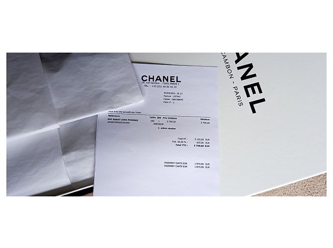Timeless Chanel Borsa piccola con patta con manico Nero - vista 22