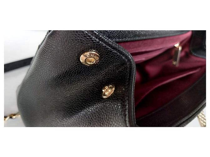 Timeless Chanel Borsa piccola con patta con manico Nero - vista 8