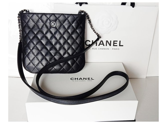 Borsa Chanel Uniform. Nero - vista 13