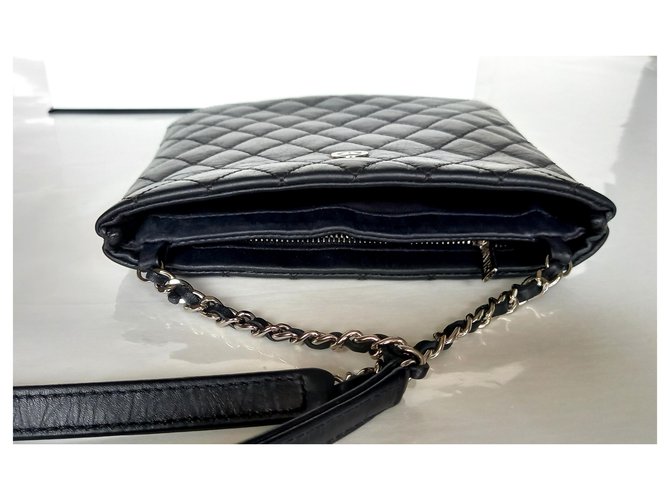 Borsa Chanel Uniform. Nero - vista 4