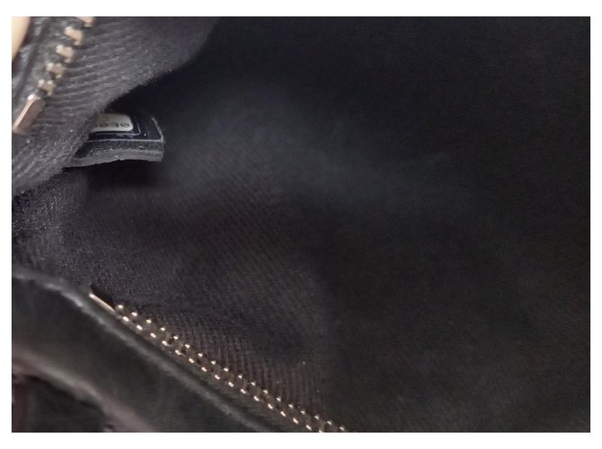 Borsa Chanel Uniform. Nero - vista 7