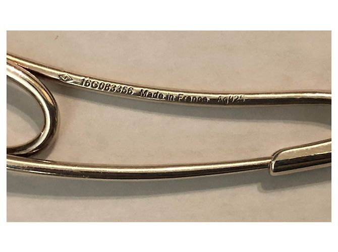 Hermès Pasador de cadena de ancla punk Plata - vista 3
