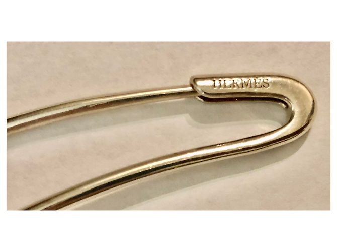 Hermès Pasador de cadena de ancla punk Plata - vista 5