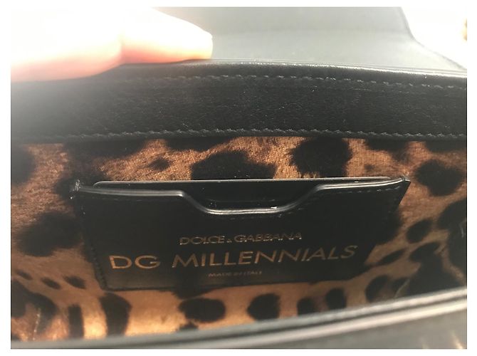 D&G Sac Dolce & Gabbana Millennials Schwarz - Ansicht 8
