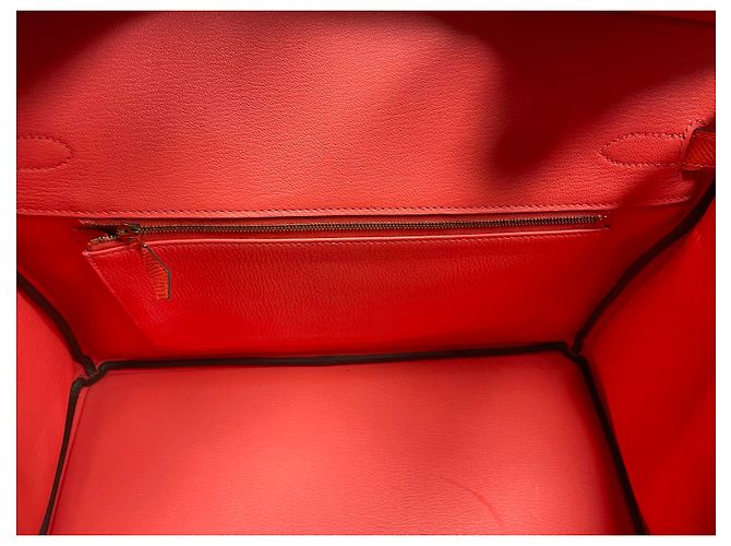 Hermès Birkin 35 pelle epsom rosa Corallo - vista 17