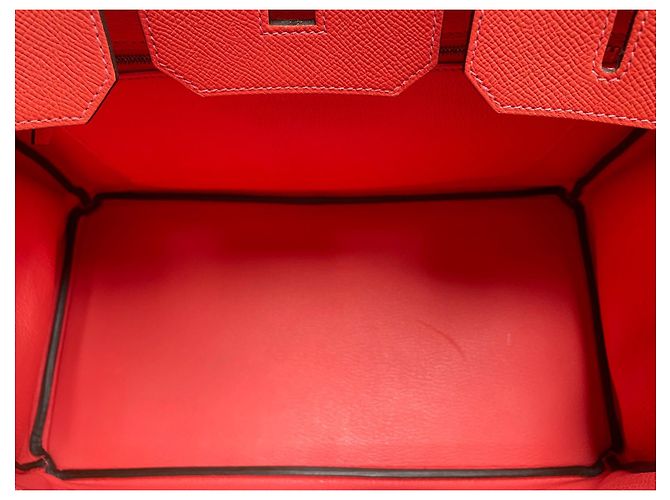 Hermès Birkin 35 pelle epsom rosa Corallo - vista 15