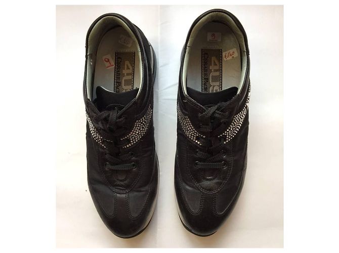 Cesare Paciotti Sneaker aus Leder Schwarz - Ansicht 2