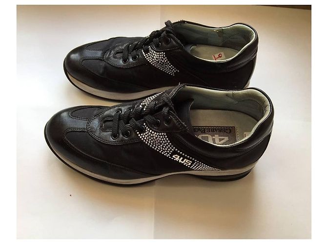 Cesare Paciotti Sneaker aus Leder Schwarz - Ansicht 3