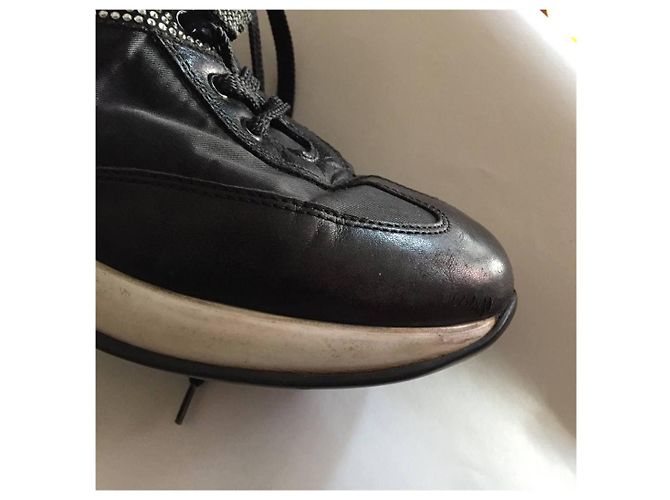 Cesare Paciotti Sneaker aus Leder Schwarz - Ansicht 9