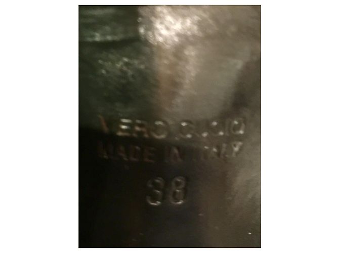 Botas Marc Jacobs de ante negro con hebillas - vista 3