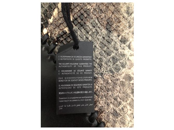 Just Cavalli Schwarzer Lederbeutel - Ansicht 6