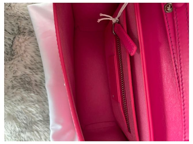 Borsa a mano Givenchy Bow Cut in pelle rosa - vista 6