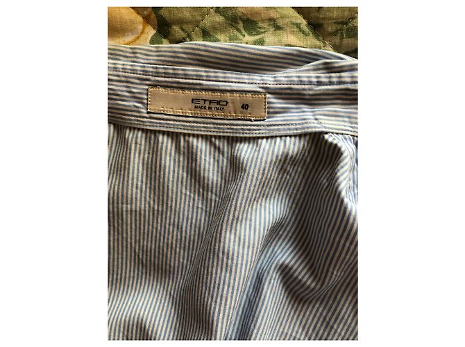 Etro Bluse aus Baumwolle mehrfarbig Mehrfarben - Ansicht 3