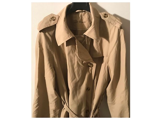 Autre Marque Gabardina de gabardina de algodón Fuchs Schmitt Beige - vista 10