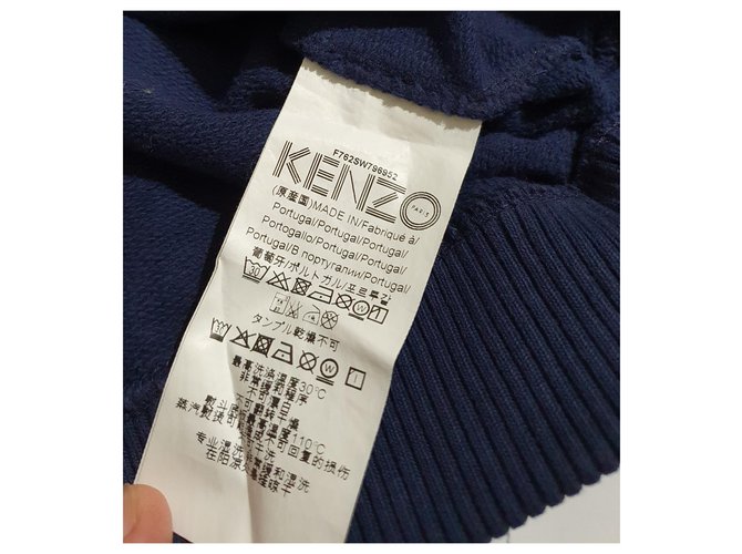 Kenzo Sweatshirt Blau Baumwolle M - Ansicht 5