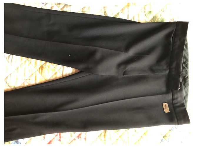Calça Blumarine Blugirl de lã virgem preta - vista 3