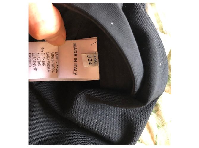 Calça Blumarine Blugirl de lã virgem preta - vista 4