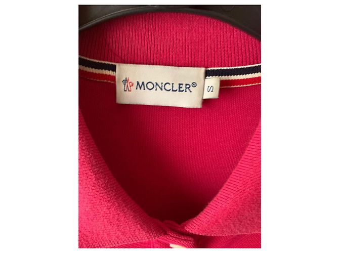 Polo Moncler Rojo de Algodón Roja - vista 2